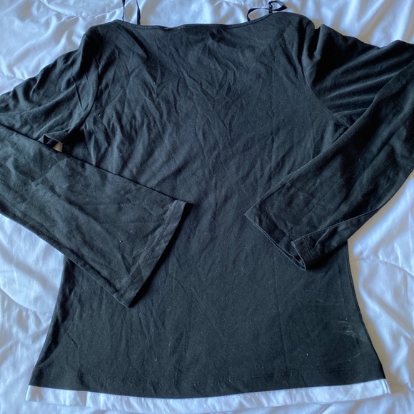 Black Sequin Long Sleeve - Picture 3 of 5